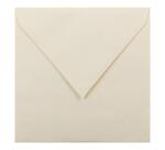 25 enveloppes 165x165mm, Vergé de France doublées gommées