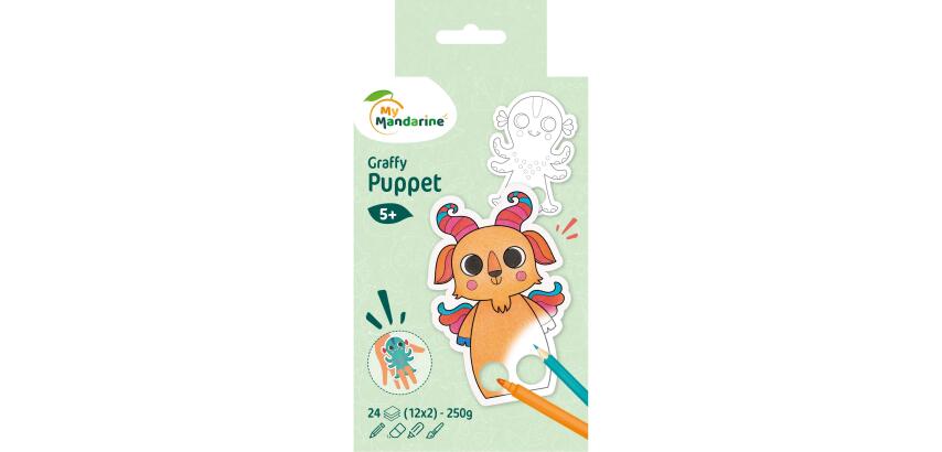 Graffy Puppet, Animaux fantastiques - Vert