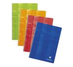 Spiral notebook, A4, 4x4 squared, 100 pages