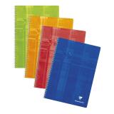 Spiral notebook, A4, 4x4 squared, 100 pages