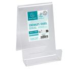Easel holder size L clear - Crystal