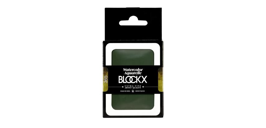 Aquarellfarbe, Olivengrün - Großer Napf 18ml - Olivgrün