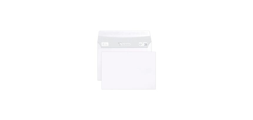 Adheclair Extra White Envelopes C6 - White