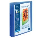 Festes Ringbuch aus PP Chromaline 1mm, 2 Ringe 30mm, Rückenbreite 40mm, für DIN A4 Maxi, Kreacover - Farben sortiert