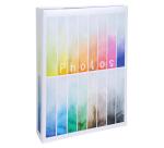 Photo Alb Pkt 300ph 22,5x32,5cm Rainbow - White