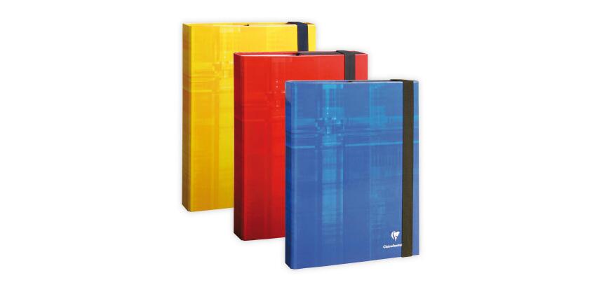 Heftbox boîte de classement rembordée pour documents A4 dos 4cm Couleur aléatoire - Assortis