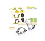 Boîte créative, Happy Cakes, Recettes et accessoires, Dinosaures - Vert