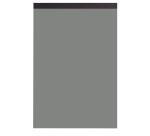 Rhodia Touch - GREY Maya Pad - bloc agrafé A4+ 50f uni papier Maya GRIS 120g - Noir