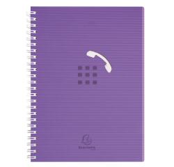 Carnet d'adresses Linicolor 15 x 21 cm - Coloris aléatoire