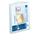 Kreacover Filing Case with Handle PP A4 40mm Spine - White