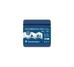 Accordionboek harmonica 9F 7,4x7,4cm 300g - Blauw