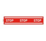 Panneau PP adhésif antidérapant Bande stop 100 cm - Rouge
