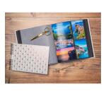 Photo album book 60 black pages Neo Deco
