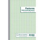 Manifolds Factures micro-entrepreneur 21x14,8cm - 50 feuillets autocopiants dupli