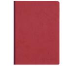Clairefontaine Nomaddict Notebook - A5 - Dot - 96 Sheets - 90gsm - Clothbound - Red