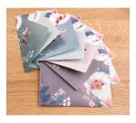 COLLECTION BOTANIC GARDEN, Paquet de 20 enveloppes Pollen 114x162mm 120g/m2 - Vert foncé