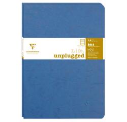 Set de 2 carnets piqués Age Bag A4 96 pages ligné + marge - Bleu