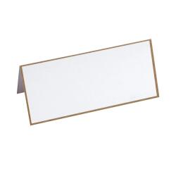 50 Tafelkaartjes/ boord 44x96 goud