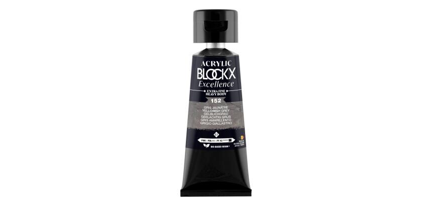 Peinture acrylique extra-fine fine tube 75ml - Gris jaunâtre