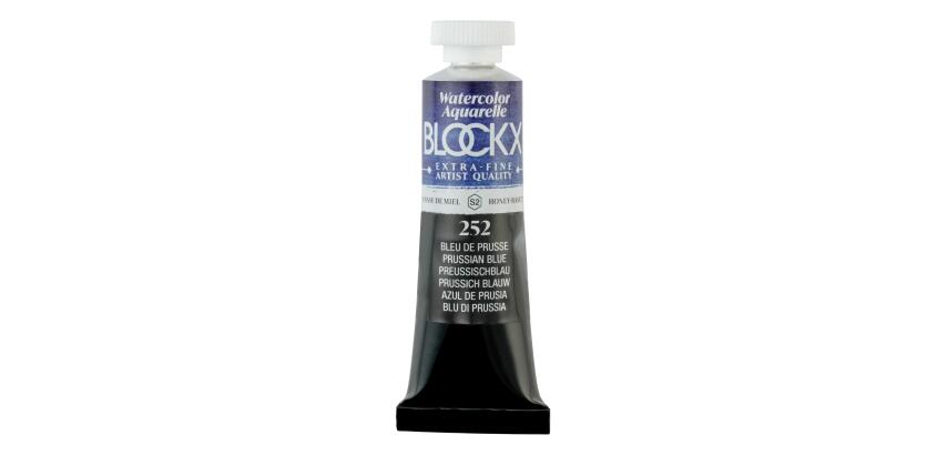 Aquarellfarbe, Preußischblau - Tube 15ml - Preußischblau