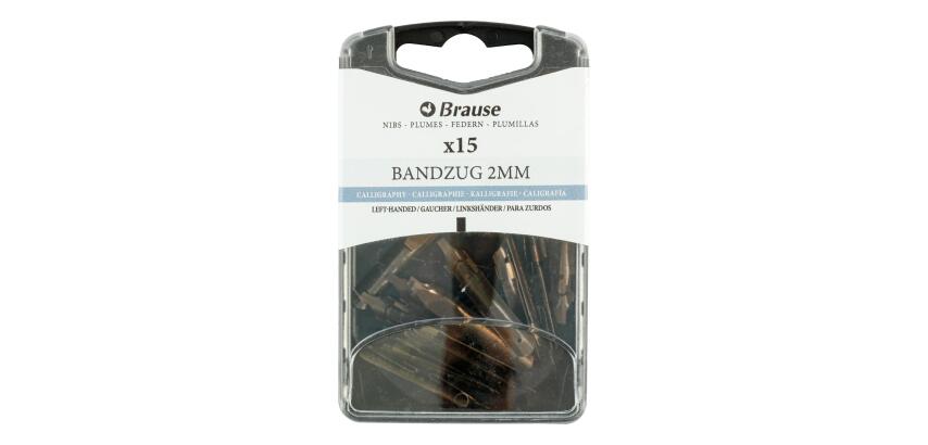 BOITE 15 PLUMES BANDZUG POUR GAUCHERS