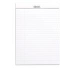 Bloc agrafé N°16 A5 80 feuilles lignées + marge 80 g - Blanc