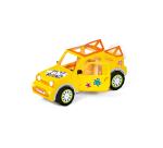 Boîte créative, Pliages 3D, Voiture - Jaune