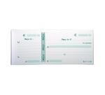 Carnet de reçus 9 x 22,5 cm 50 feuillets 10 colonnes