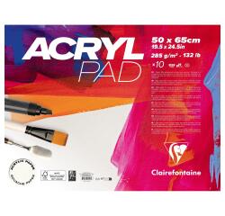 Acrylpad pak 10 bladen 50x65 cm 285g