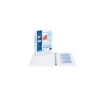 Classeur 4 anneaux cartonné Exacompta Kreacover® personnalisable A4 maxi - Dos 4,7 cm blanc
