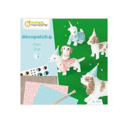 Coffret créatif, Décopatch, Chiens - Multicolore