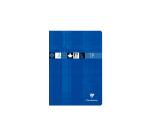 Cahier Travaux Pratiques piqué A4 80 pages petits carreaux + uni Couleur aléatoire - Assortis