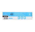 Rol 1vouw thermisch papier 55g 57x30mm zonder BPA (per20). - Wit