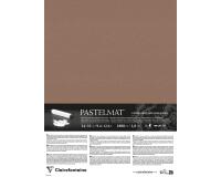 Pastelmat contrecollé 5 feuilles 24x32cm - Marron