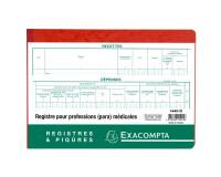 Piqûre Recettes et dépenses - Professions libérales - Non assujetties à la TVA - texte FR - 60 pages