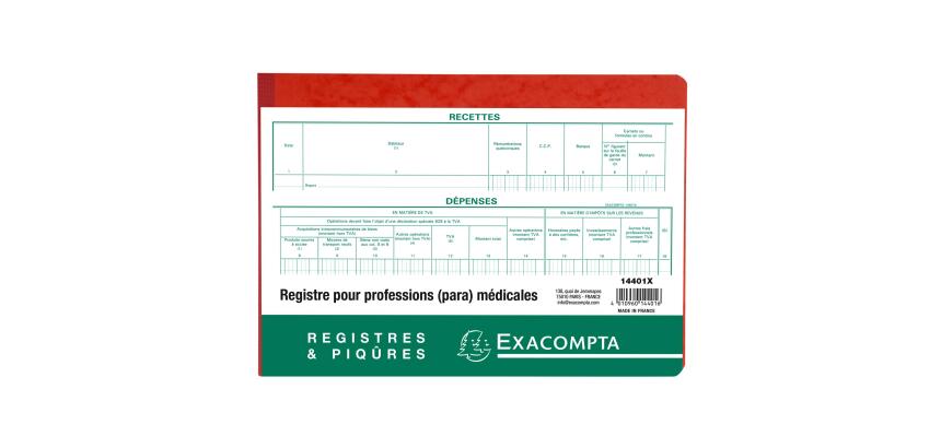 Receipts and expenses Liberal professions Not subject to VAT text FR 60 pages