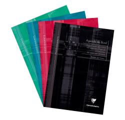 Agenda de bord enseignant 6 colonnes (48 cases/semaine) brochure souple A4 144 pages Couleur aléatoire - Assortis