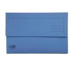Clean'Safe Document Wallets, A4+ Foolscap 400gsm (Pack of 5) - Blue