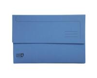 Paquet de 5 chemises poche 400g/m2 Clean'Safe - 35x24,2cm - Bleu