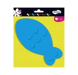 Pack of 20 colored shapes, Fishs