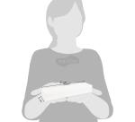 Plumier a decorer - Blanc