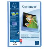 Display Book KreaCover PP A4 40Pkt Blue - Blue