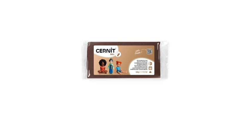 Cernit DOLL collection 500 g Nougat - Nougat
