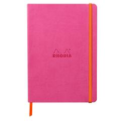 Rhodia Softcover Notebook - A5 - Dot - 80 Sheets - 90gsm - Fuchsia
