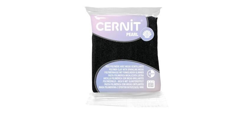 Cernit PEARL 56g Zwart - Zwart