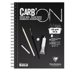 Carb'ON bloc spiralé 20F A4 120g