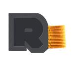 Rhodiarama porte-stylo autoadhésif 4x3 cm pour blocs carnets et agendas - Titane