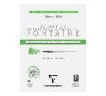 Fontaine Extra White Glued Pad 300g, 15 sheets 23x31