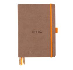 Rhodia Goalbook Hardcover Notebook - Dot - 120 Sheets - 90gsm - Taupe