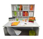 Módulo A4, cajones cerrados + 10 alturas + STOP de seguridad, tamaño: 10 X 26mm Black Office